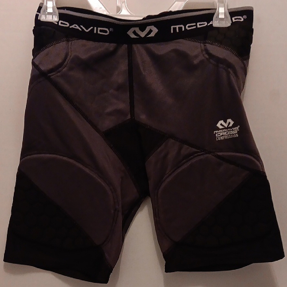 MCDAVID  BIKER PADDED COMPRESSION SHORTS